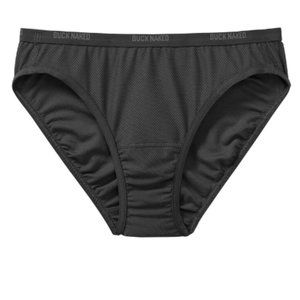 Duluth Trading Co Women´s Go Buck Naked Performance Hi-cut In Black Size L NWT